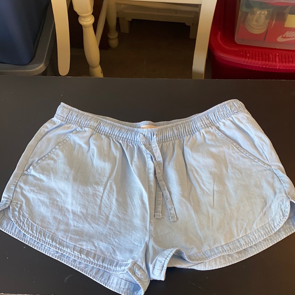Soft light weight Jean shorts
